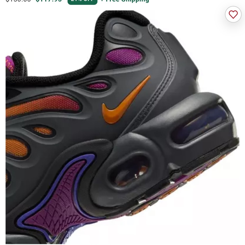 New Boys Nike Air Max Plus Drift Size 6 - Picture 2 of 10